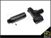 Steel Front Sight Block (Type A) with 14mm+ Barrel Adapter for GHK/LCT AK Series